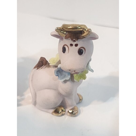 VINTAGE Napco Holy Cow Pink Salt & Pepper Shakers H Newhauser - JAPAN - Picture 4 of 11